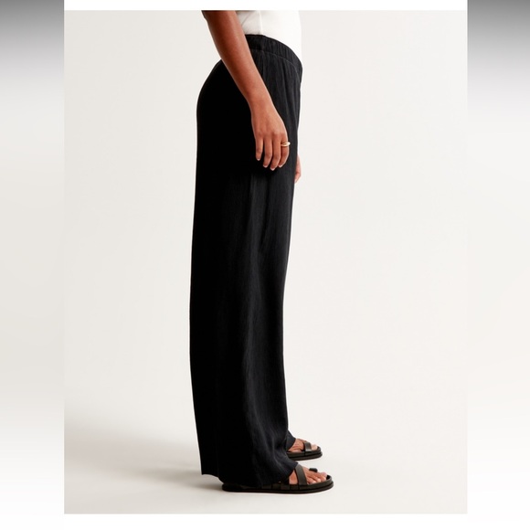Abercrombie crinkle textured pull on pants size SL - Picture 6 of 6